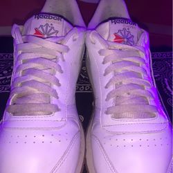 Classic White Reebok