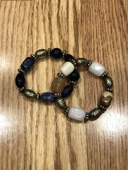 Beaded Bracelet- Set of 2