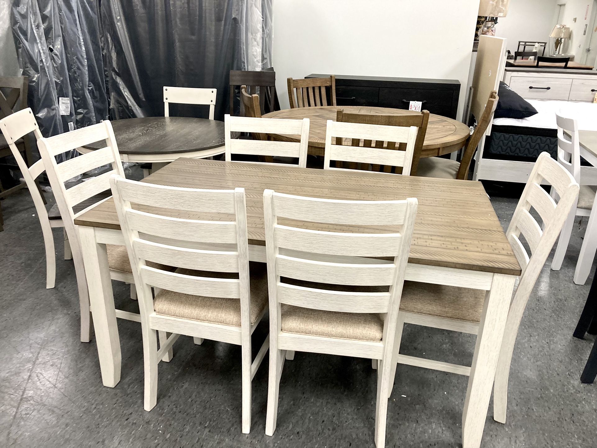 New Table & 6 Chairs — SPECIAL