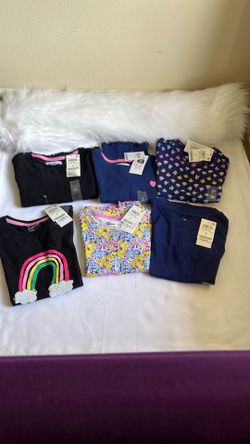 Epic Threads Little Girls Set of 6 tees Size 5. Brand New With Tags.