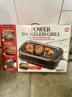 Power Smokeless Grill 1500W Indoor Electric Grill