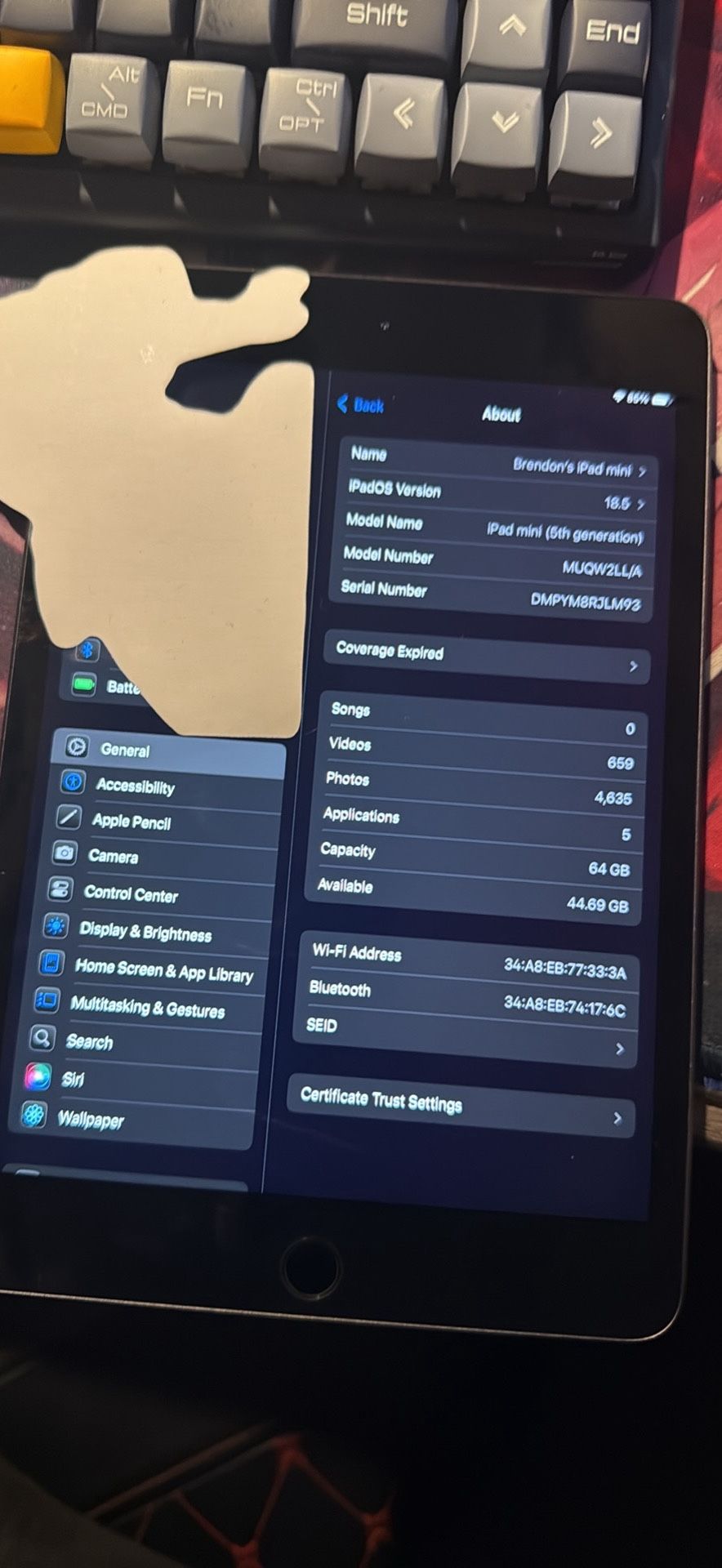 iPad mini 5th Gen