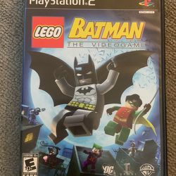 Lego Batman With Manual PS2 Game 