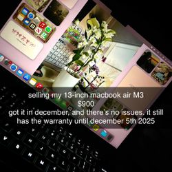2024 Macbook Air 13inch M3