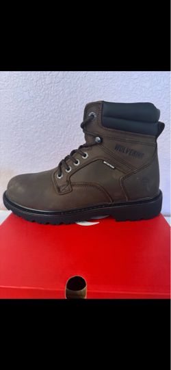 New Wolverine Waterproof Work Boot with steel toe