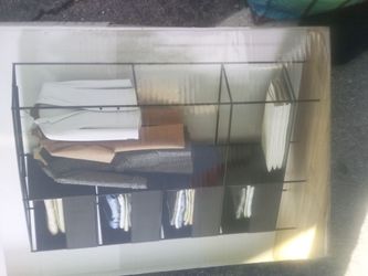 Modular Closet Organizer System with Shelves