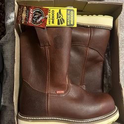 Steel Toe Work Boots Size9.5