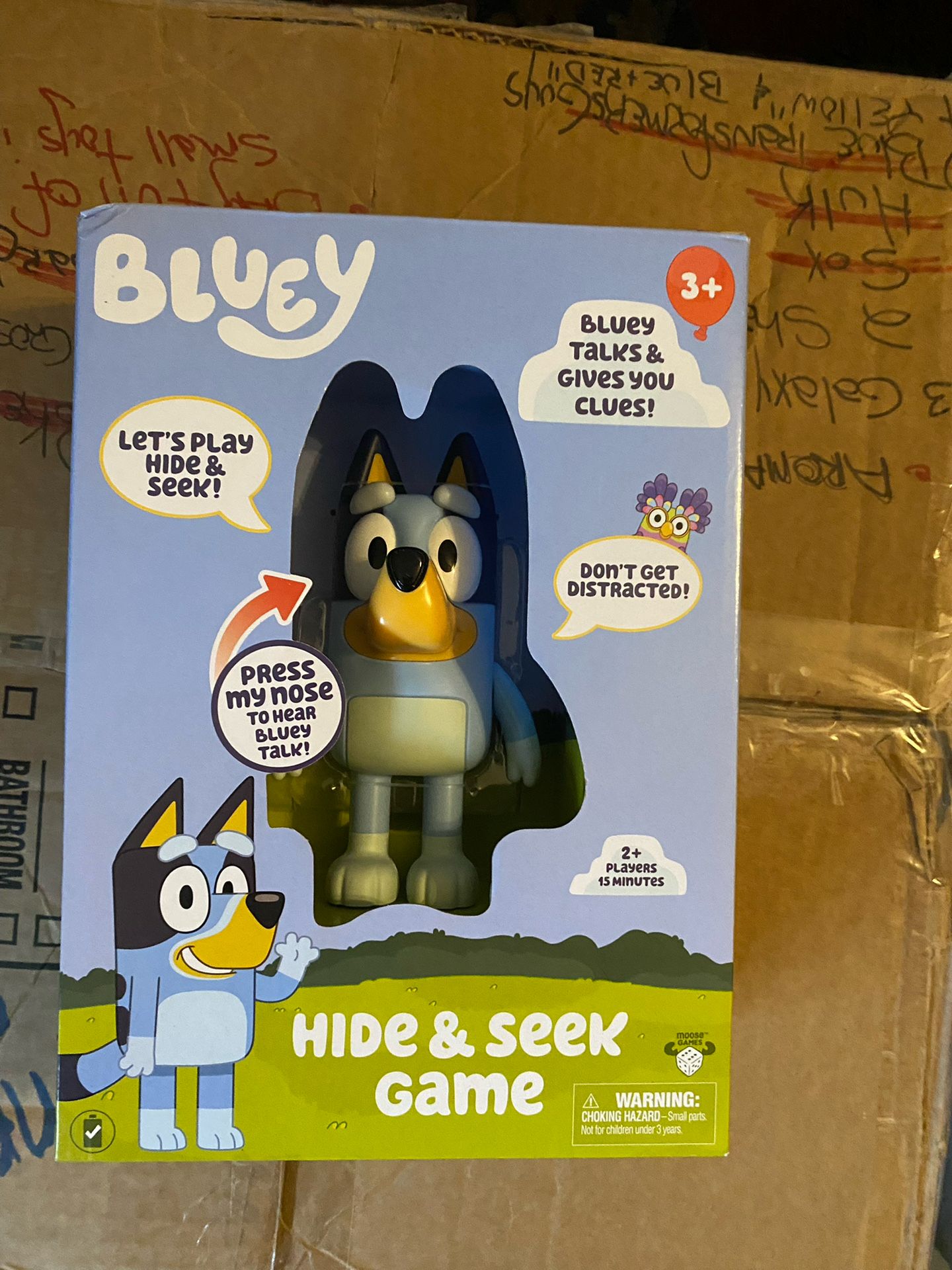 TALKING BLUEY HIDE AND SEEK GAME