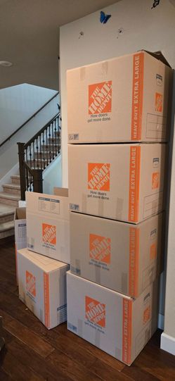 FREE moving boxes - heavy duty