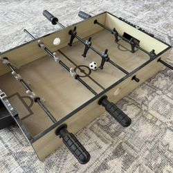 foosball soccer game table top $30