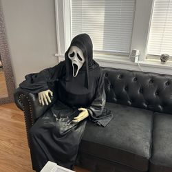 Horror Halloween Prop Scream Ghost Face