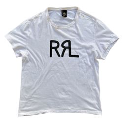 RRL Ralph Lauren Ranch Logo Shirt Size Medium