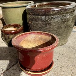 Collection Of Indoor and Outdoor Ceramic Pots