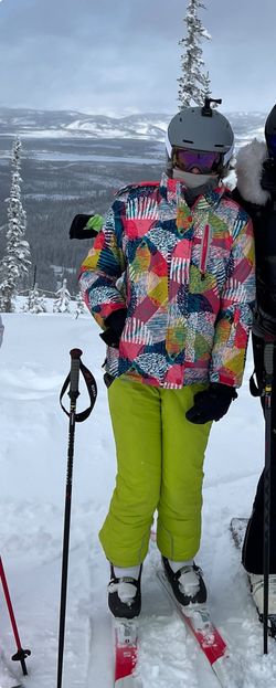 Winter Suit Set - Pants And Jacket - Girl Ski Suit - 12-14 Years Old