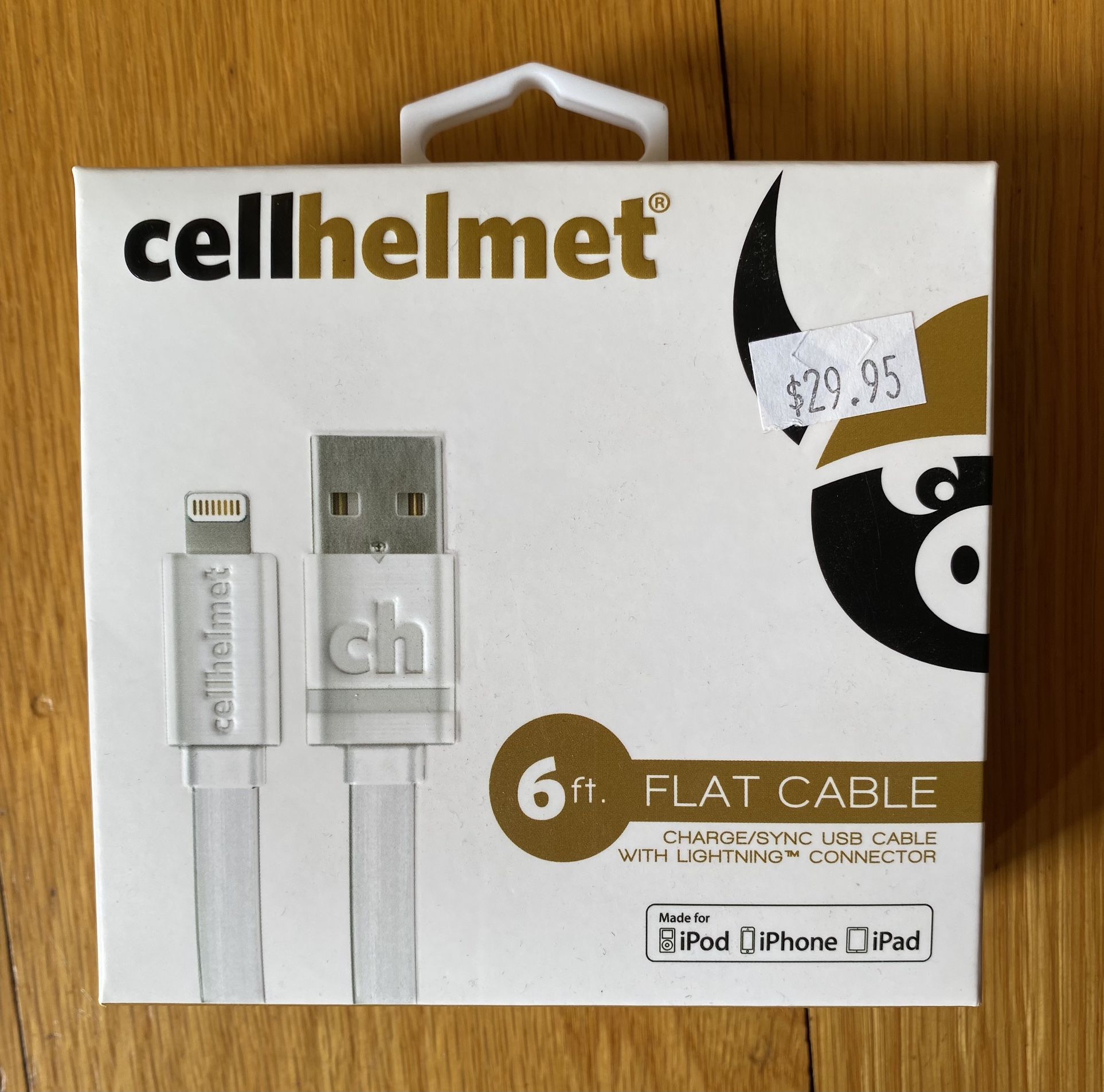 Cellhelmet 6ft Flat Cable