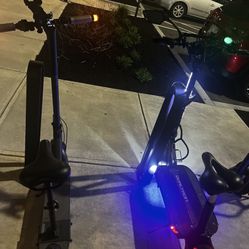 2 Electric scooters - Segway Ninebot And Dual Tron THUNDER