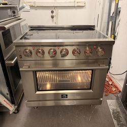 Forno Electric Slide In Range 36”Inch Stainless Steel 