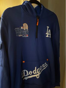 Dodgers quarter zip hoodie