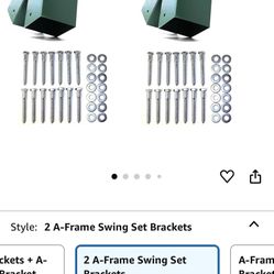 Swing Set Brackets For 4x4s No Hardware