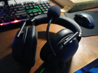 Black Razr Gaming Headset with Mic