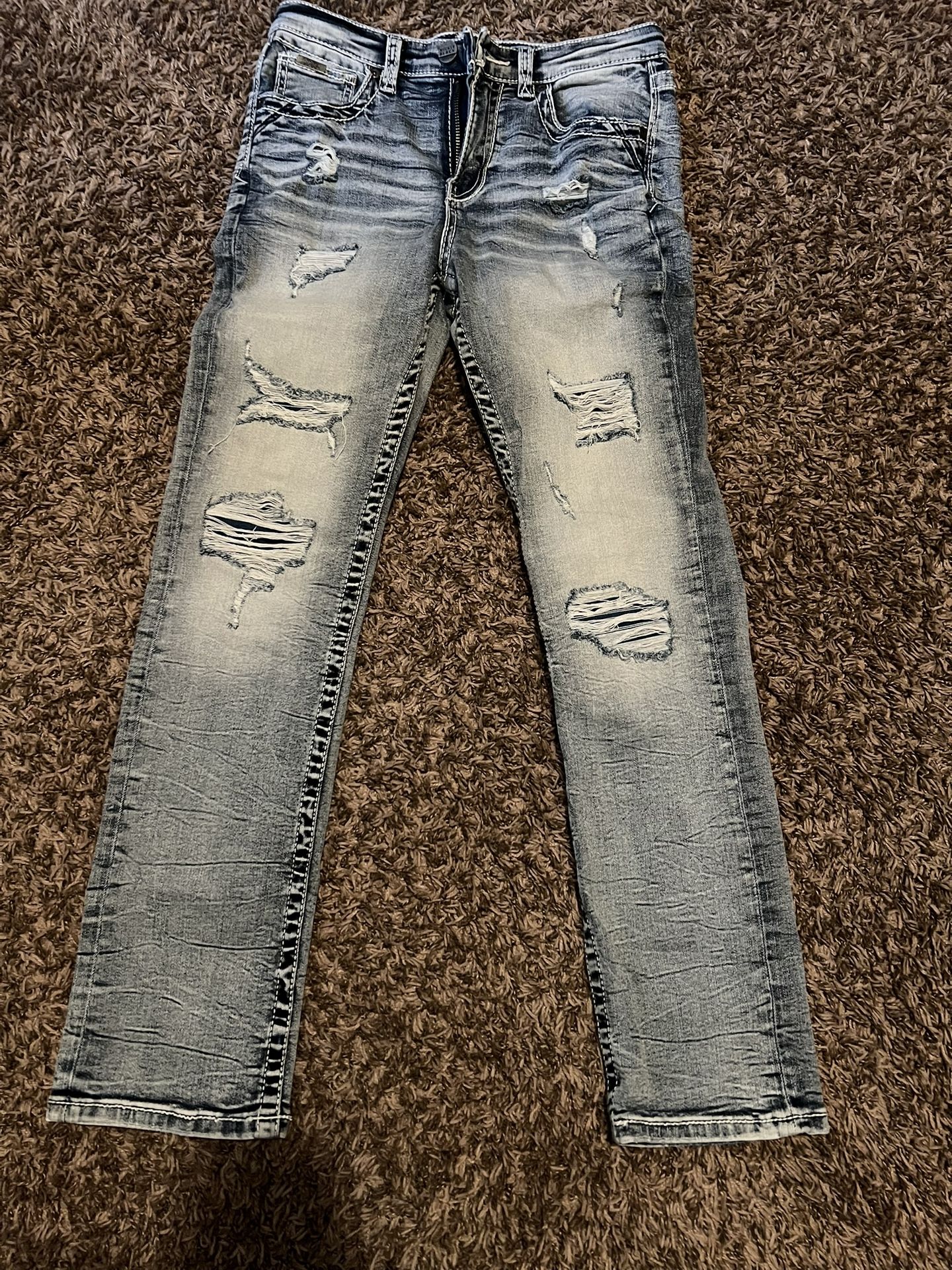 Buckle Black boys Jeans