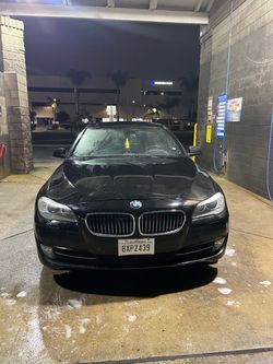 BMW 5 Series Black Sedan