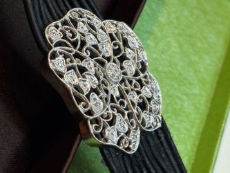 Diamond Chip Braceled in Sterling Silver