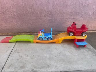 Step2 Up & Down Roller Coaster with 2 Ride-On Cars