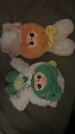 Jumbo blind box plush keychain