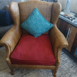 Boho Wicker Rattan Oversized CHAIR