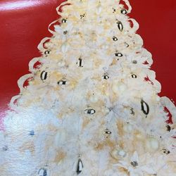 JCP Christmas Tree Ornament Decorating Kit 100 Pieces ~ New Silver & White