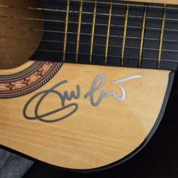 GUITAR Autographed By Eric Clapton