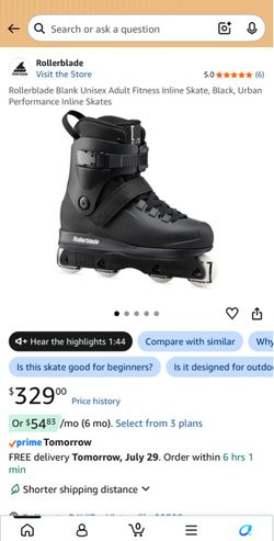 Rollerblade Blank SK Inline Skates *BRAND NEW*