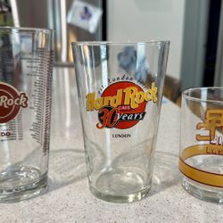 Hard Rock Hotel & Casino Glassware