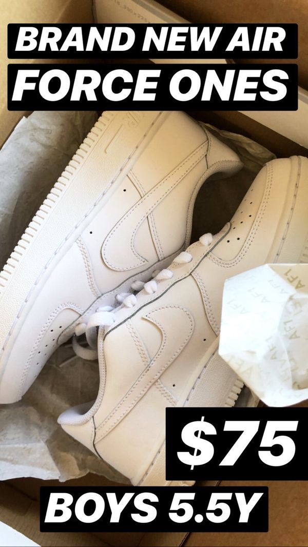 air force ones 5.5 y