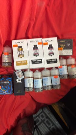Smok tanks and juice
