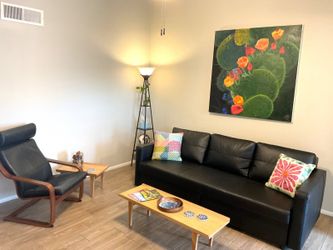 Faux Leather couch