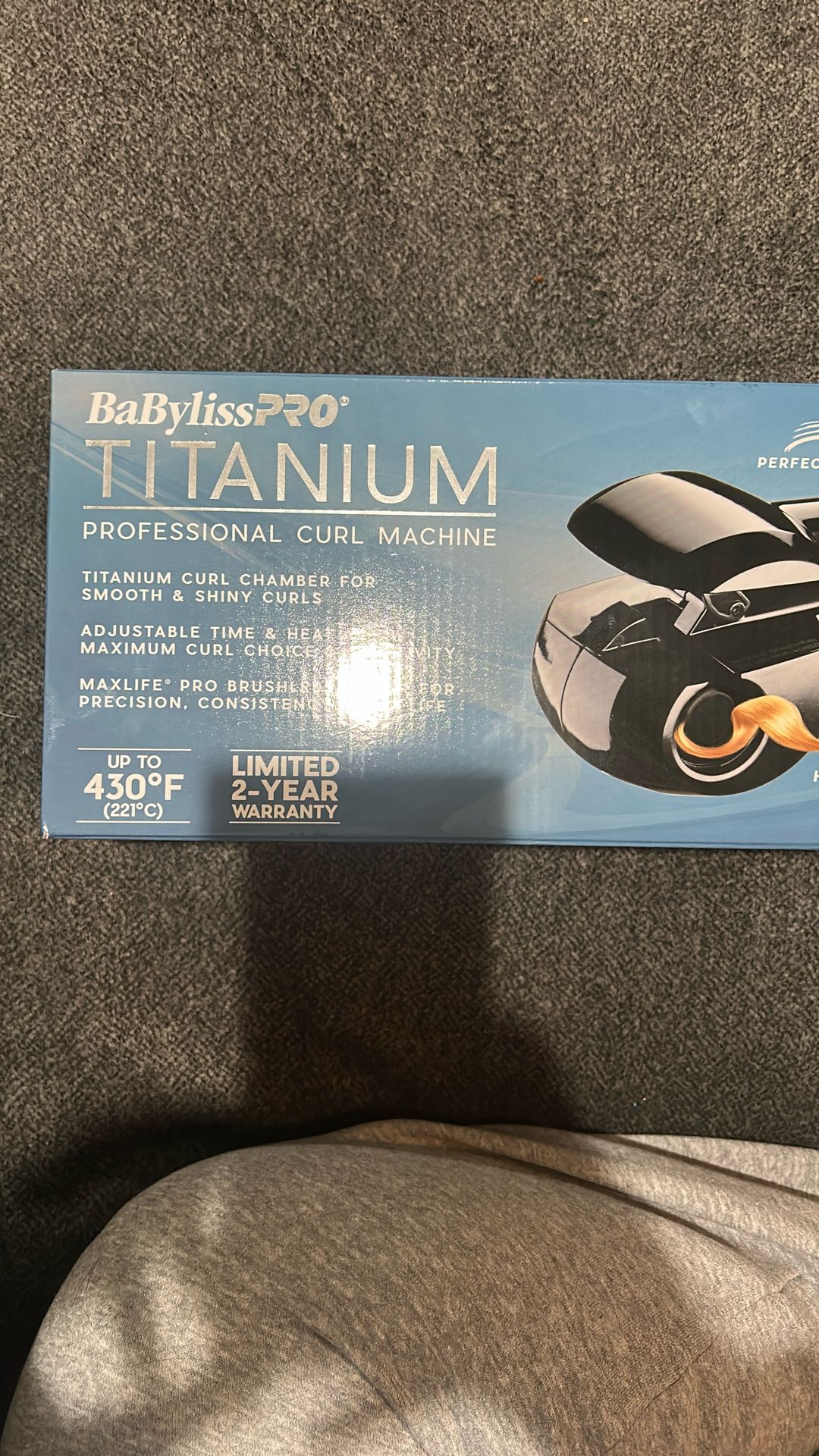 Babyliss Pro Titanium Professional Curl Machine