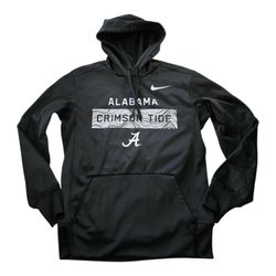 Nike Alabama Crimson Tide Hoodie Men SZ S Team Pullover Football NCAA Sweatshirt