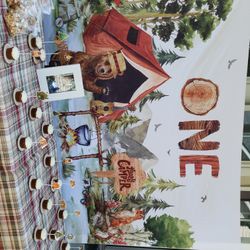 Birthday Banner One Happy Camper