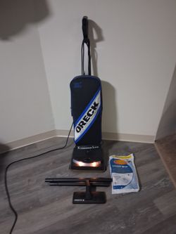 Oreck xl vacuum cleaner with bags