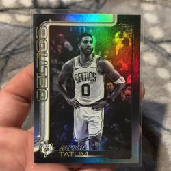 Jason Tatum Blackout Card
