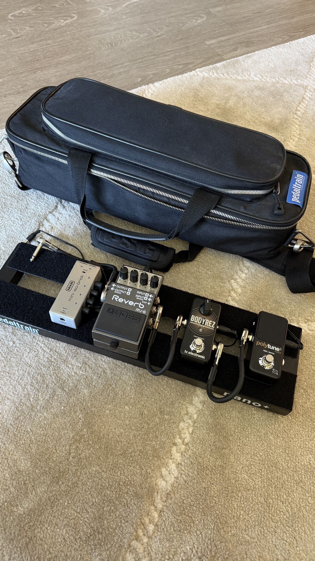 Guitar Pedalboard Set