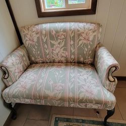 Settee and Armchair Set