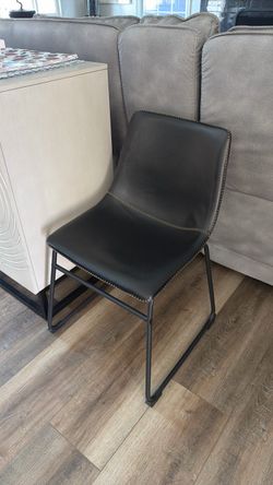 West Elm vegan leather chairs - Excellent condition