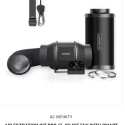 Ac infinity 6” inline Filter Kit