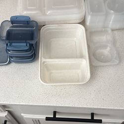 Meal prep food storage And Snack Trays