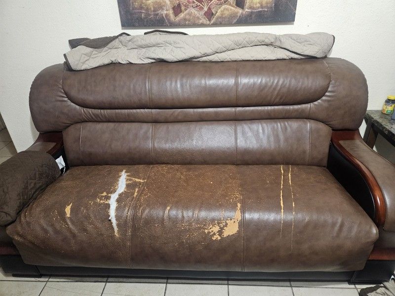 Leather Sofa