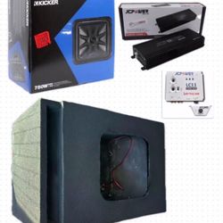 New Bass Package Deal Installed Kicker L7s 12”