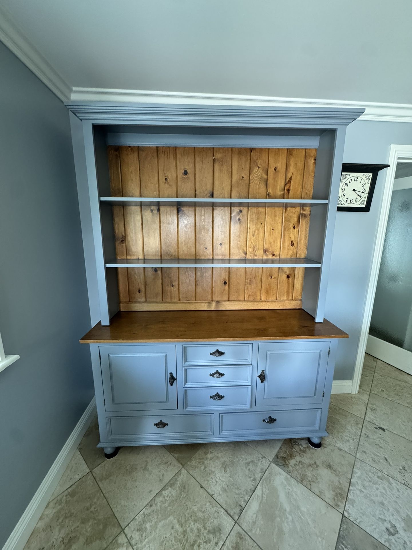 Buffet Cabinet With Detachable Top Shelf